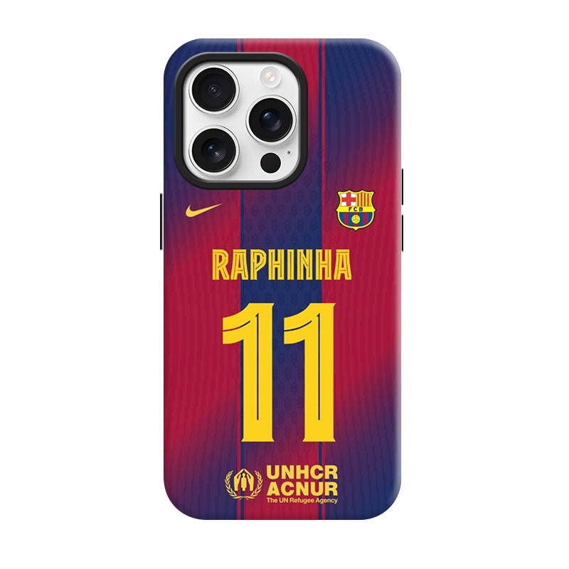 Kundenspezifische 25/26er Barcelona Trikot-Handyhülle