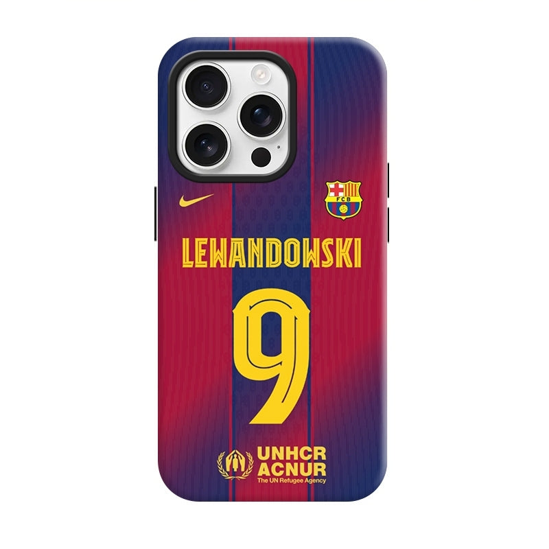 Kundenspezifische 25/26er Barcelona Trikot-Handyhülle