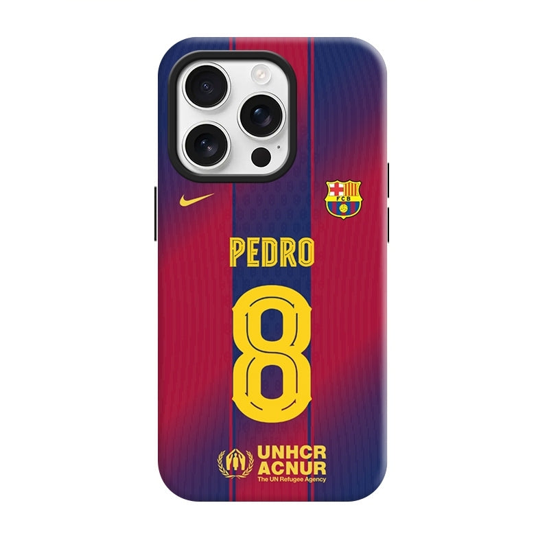 Kundenspezifische 25/26er Barcelona Trikot-Handyhülle