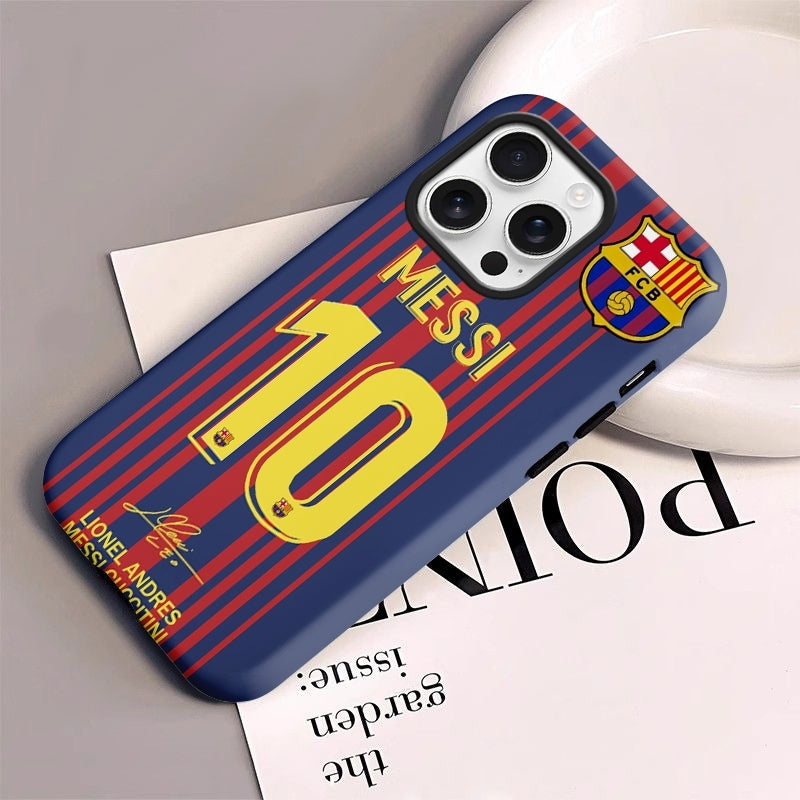 Barcelona No.10 Messi phone case